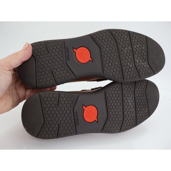 Born Thatcher Moc Toe Loafer Brown Leather Slip On Shoes Men SIze 9 Comfy - Picture 9 of 13